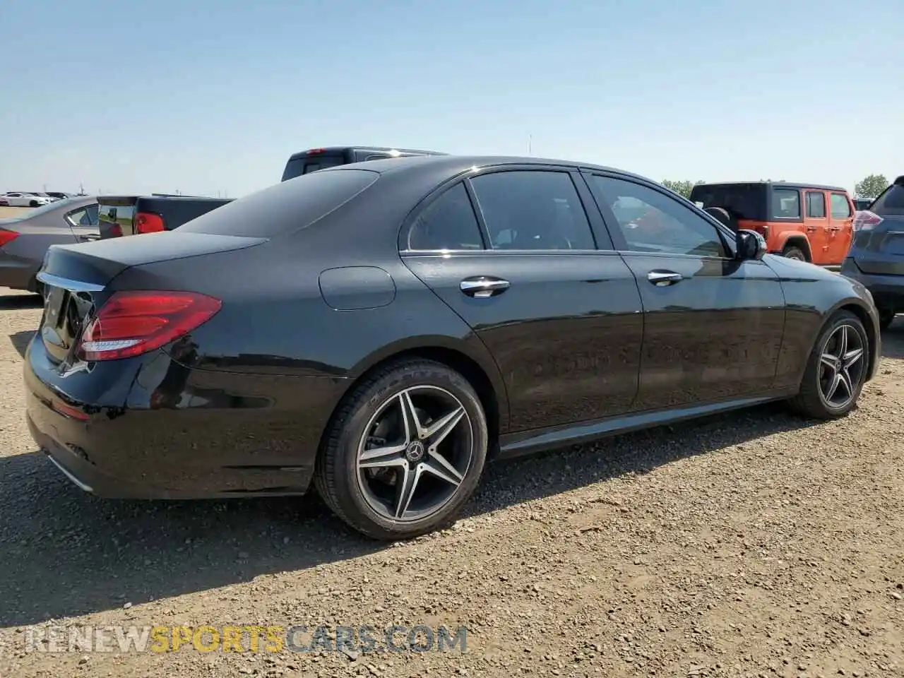 3 Photograph of a damaged car W1KZF8EB3LA833620 MERCEDES-BENZ E-CLASS 2020