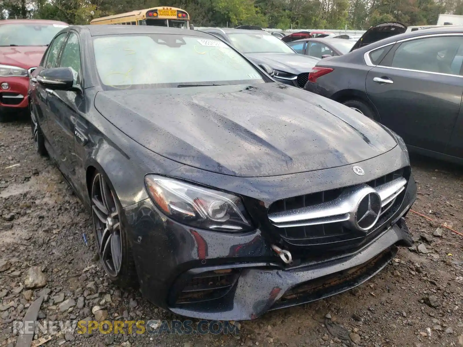 1 Photograph of a damaged car W1KZF8KB5LA763686 MERCEDES-BENZ E-CLASS 2020