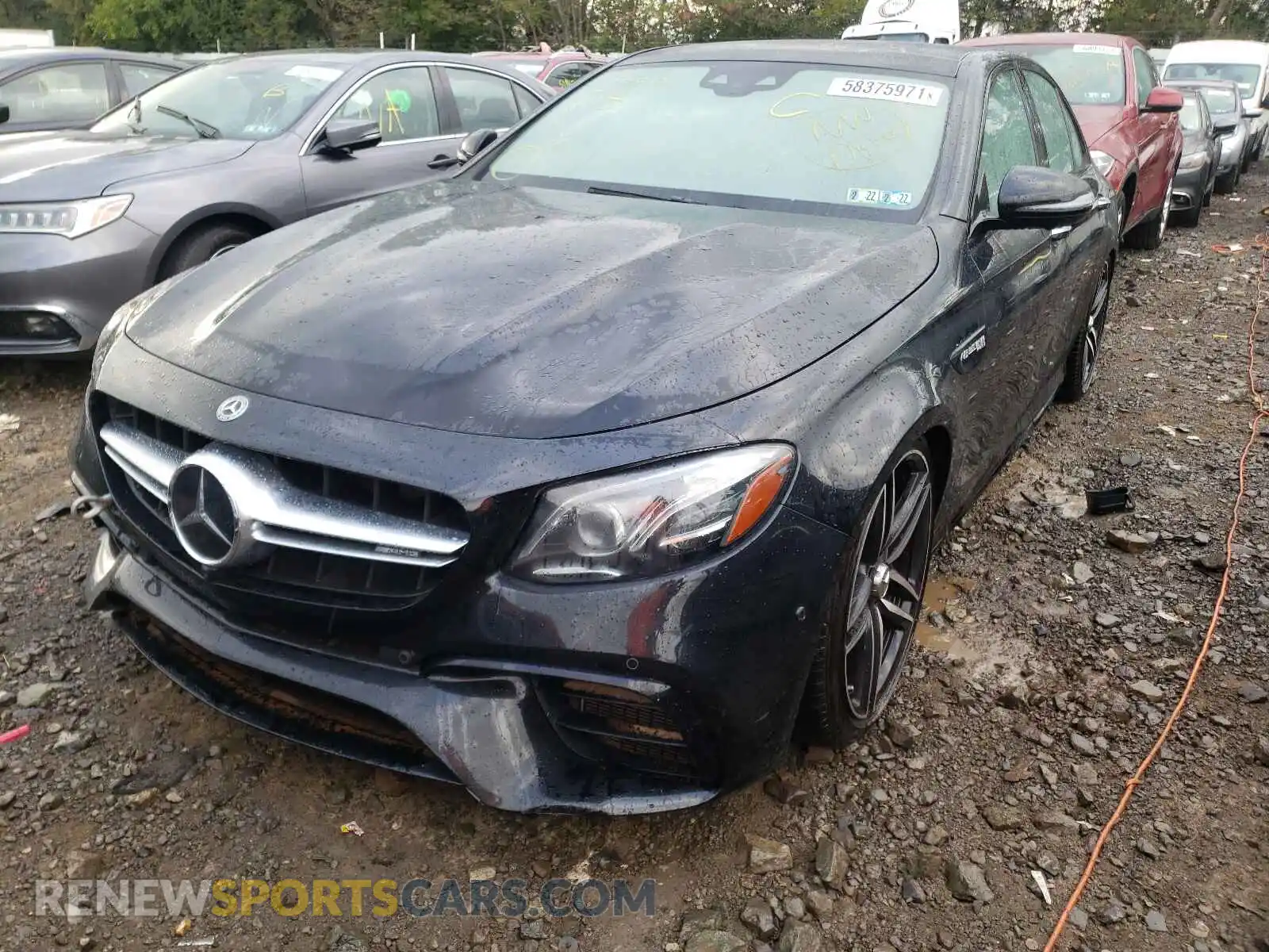 2 Photograph of a damaged car W1KZF8KB5LA763686 MERCEDES-BENZ E-CLASS 2020