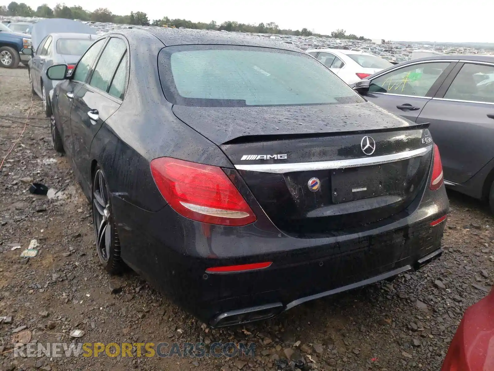 3 Photograph of a damaged car W1KZF8KB5LA763686 MERCEDES-BENZ E-CLASS 2020