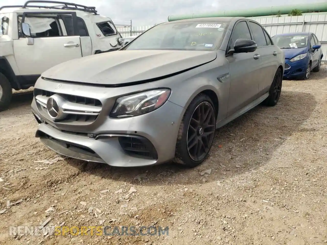 2 Photograph of a damaged car W1KZF8KB6LA810059 MERCEDES-BENZ E-CLASS 2020