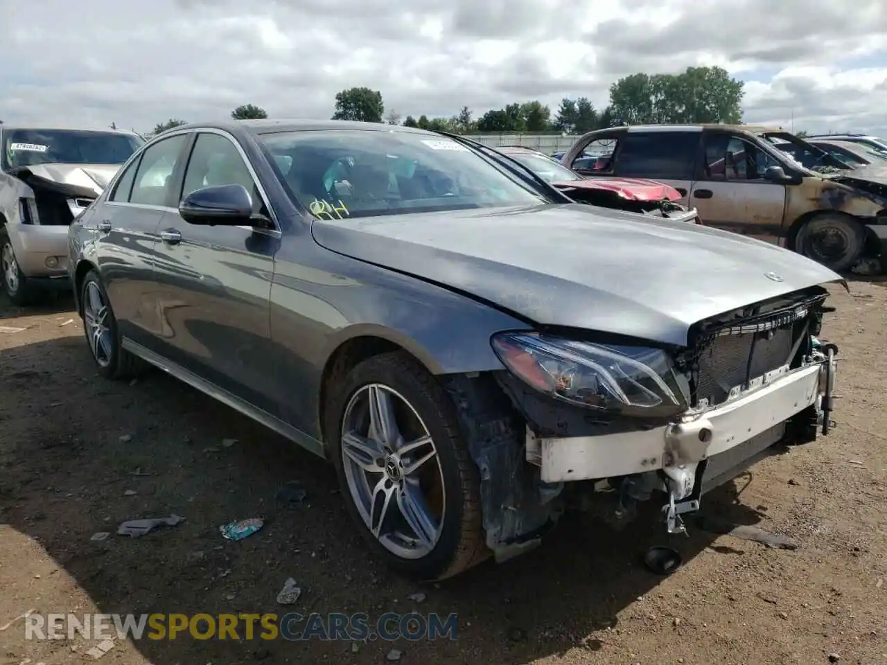 1 Photograph of a damaged car WDDZF6JB0LA719620 MERCEDES-BENZ E-CLASS 2020