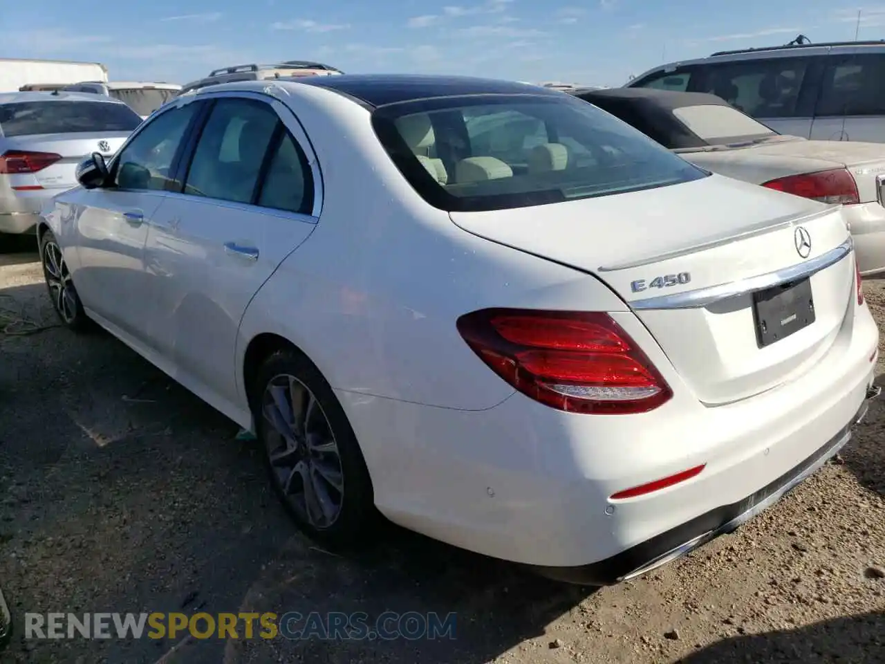 3 Photograph of a damaged car WDDZF6JB1LA741609 MERCEDES-BENZ E-CLASS 2020