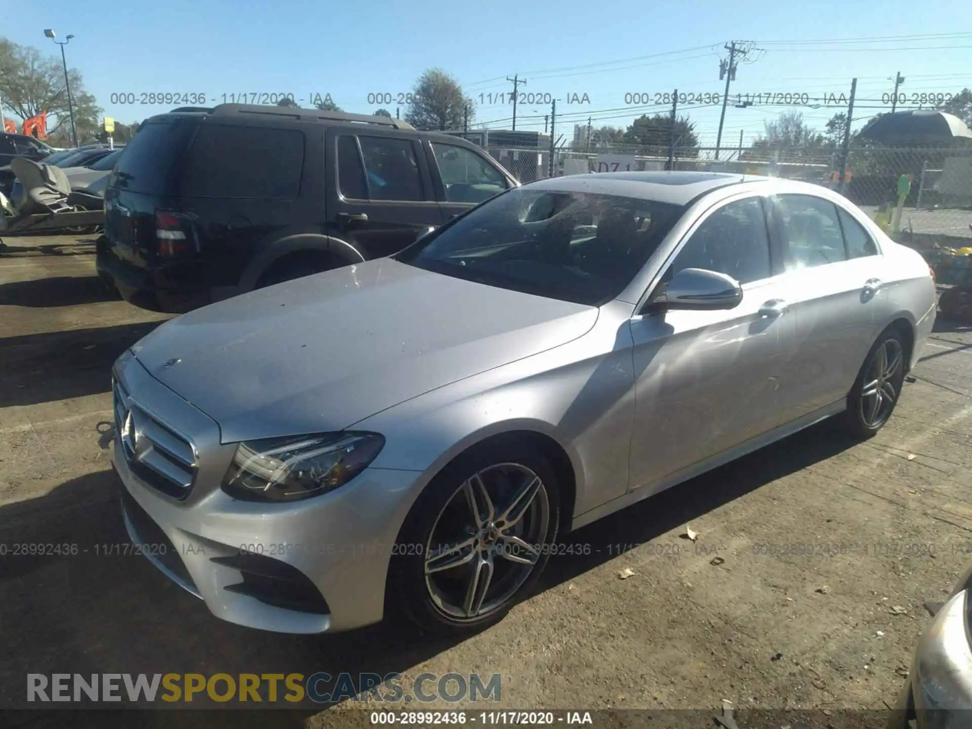 2 Photograph of a damaged car WDDZF6JB9LA734858 MERCEDES-BENZ E-CLASS 2020