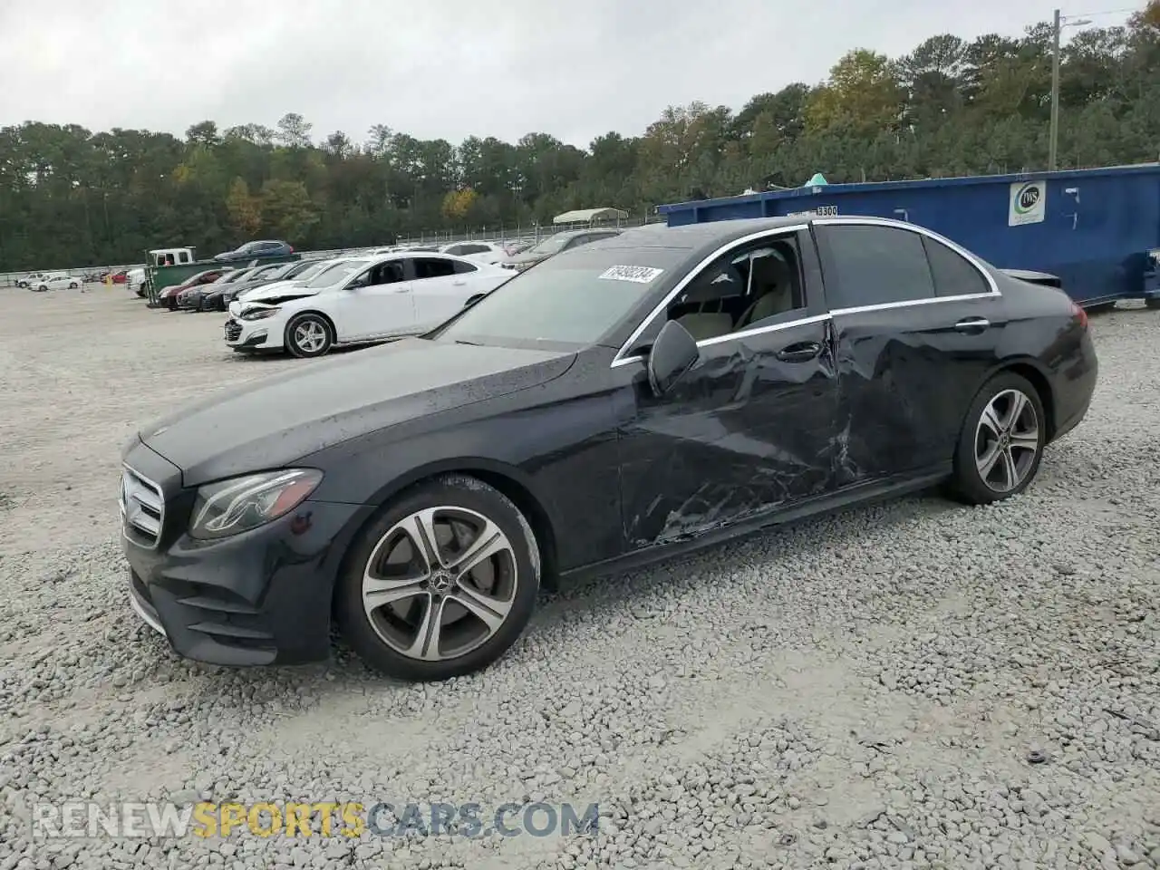 1 Photograph of a damaged car WDDZF8DB1LA712912 MERCEDES-BENZ E-CLASS 2020