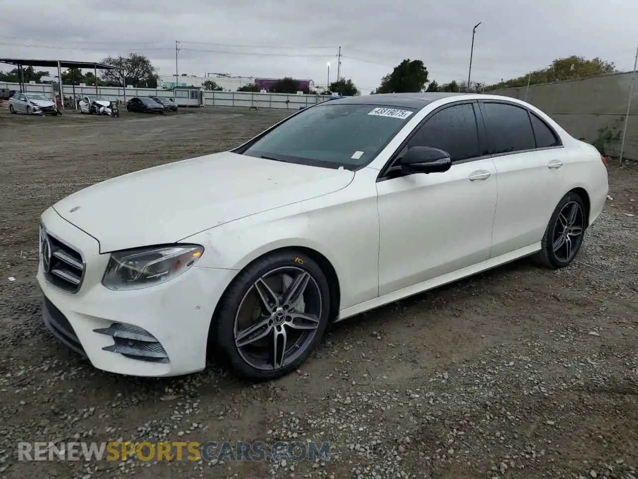1 Photograph of a damaged car WDDZF8DB2LA707167 MERCEDES-BENZ E-CLASS 2020