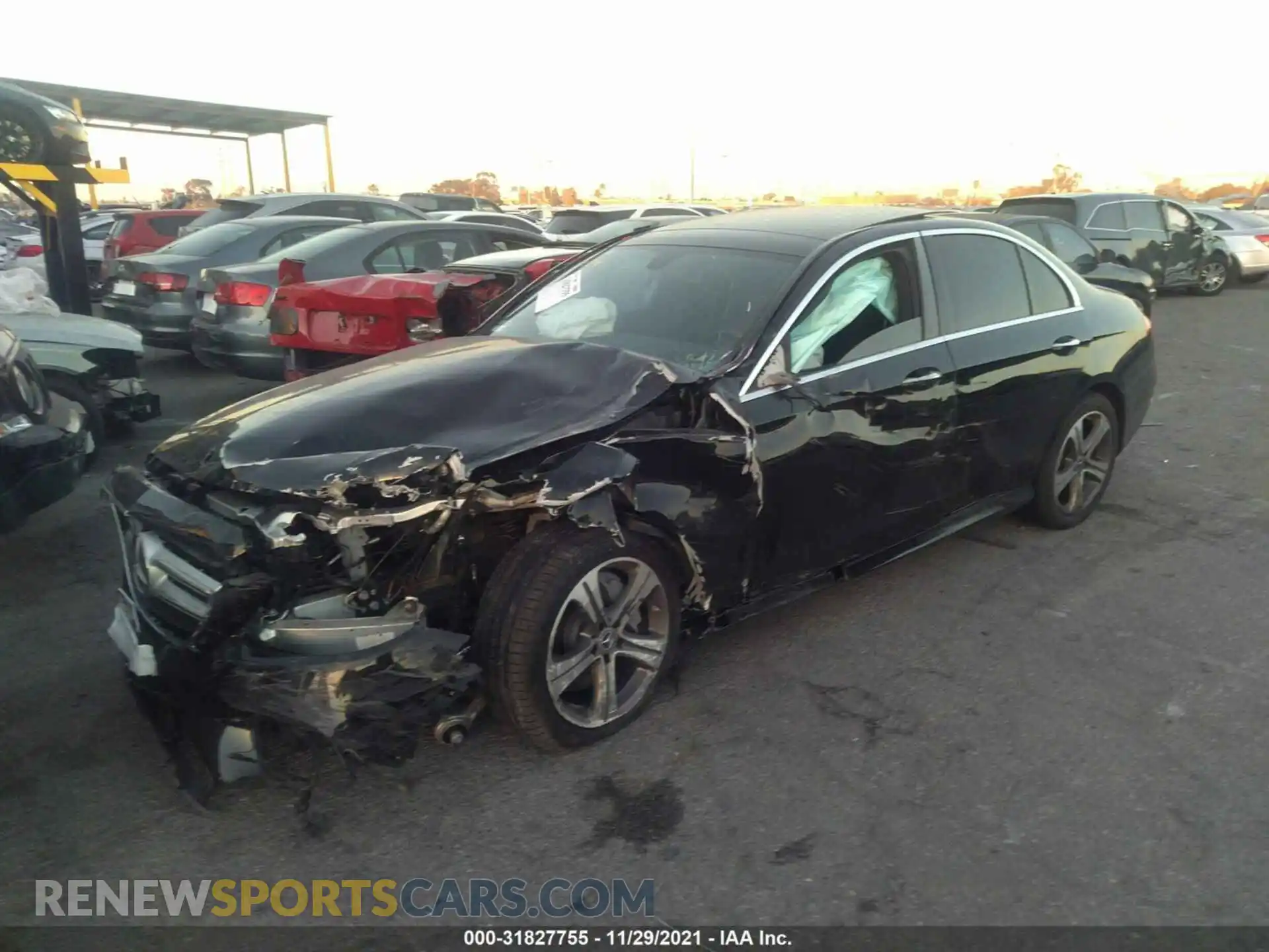2 Photograph of a damaged car WDDZF8DB3LA750609 MERCEDES-BENZ E-CLASS 2020
