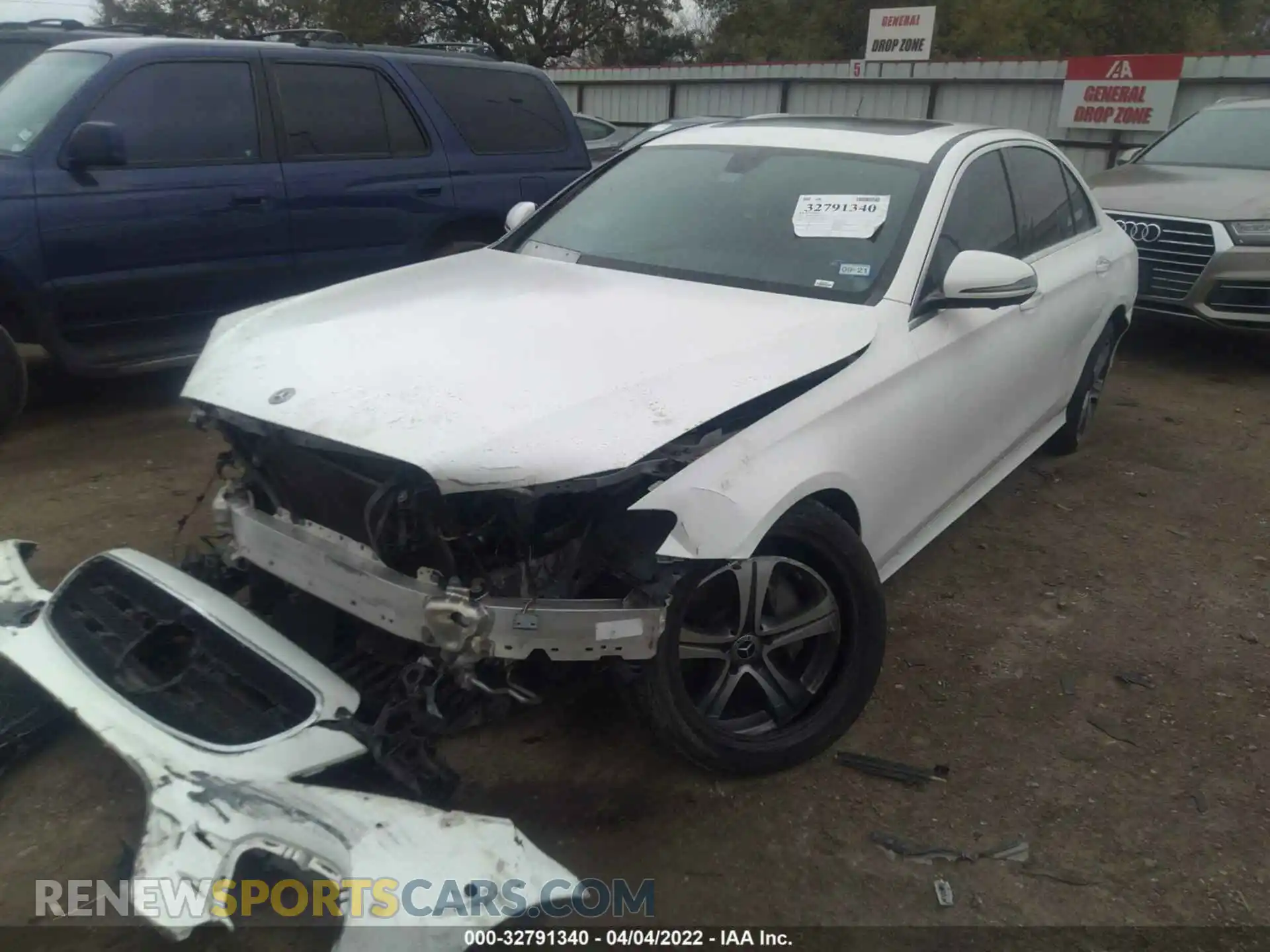 2 Photograph of a damaged car WDDZF8DB6LA715126 MERCEDES-BENZ E-CLASS 2020