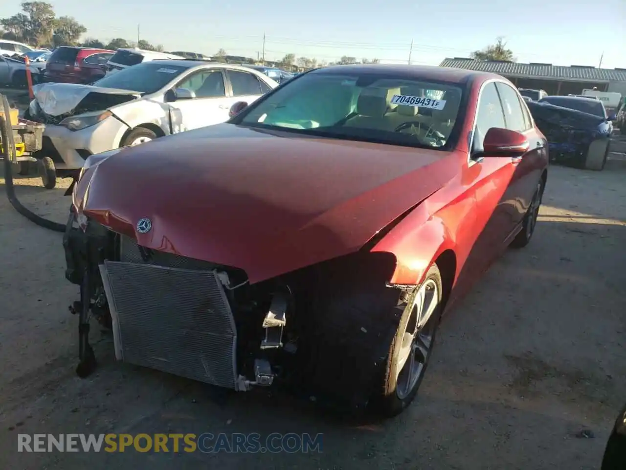 2 Photograph of a damaged car WDDZF8DB6LA728992 MERCEDES-BENZ E-CLASS 2020