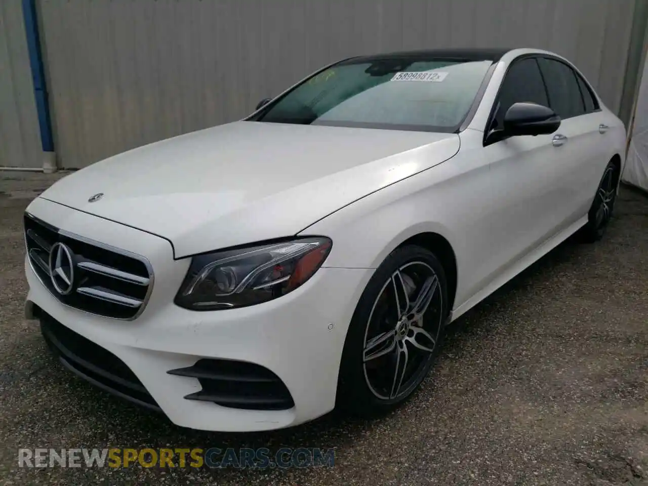 2 Photograph of a damaged car WDDZF8DB6LA732508 MERCEDES-BENZ E-CLASS 2020