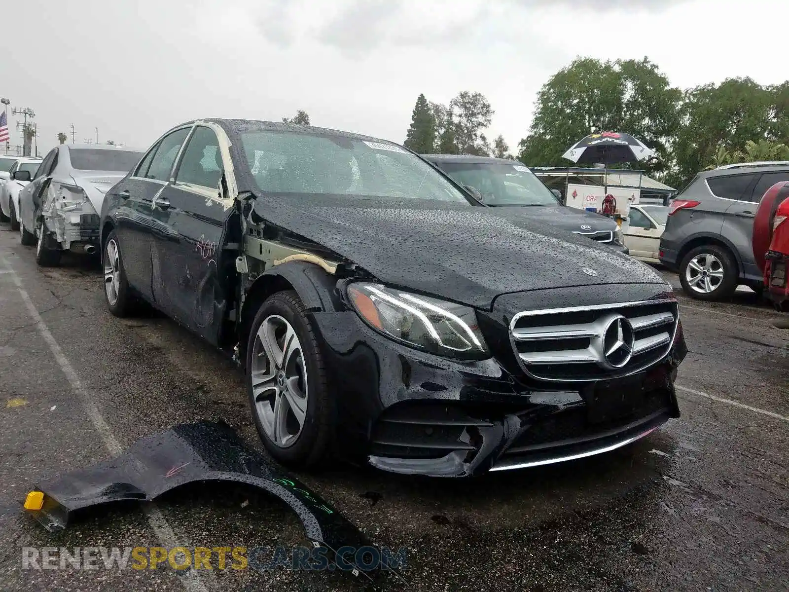 1 Photograph of a damaged car WDDZF8DBXLA709118 MERCEDES-BENZ E CLASS 2020