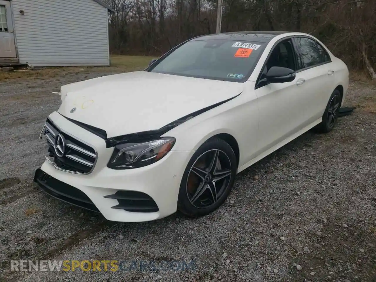 2 Photograph of a damaged car WDDZF8EB0LA708431 MERCEDES-BENZ E-CLASS 2020