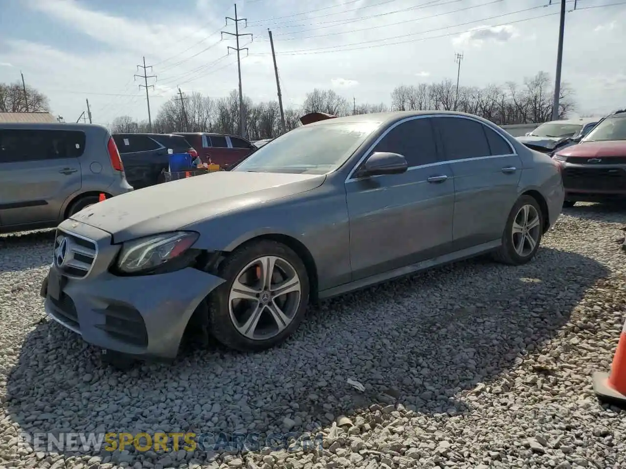 1 Photograph of a damaged car WDDZF8EB0LA719526 MERCEDES-BENZ E-CLASS 2020