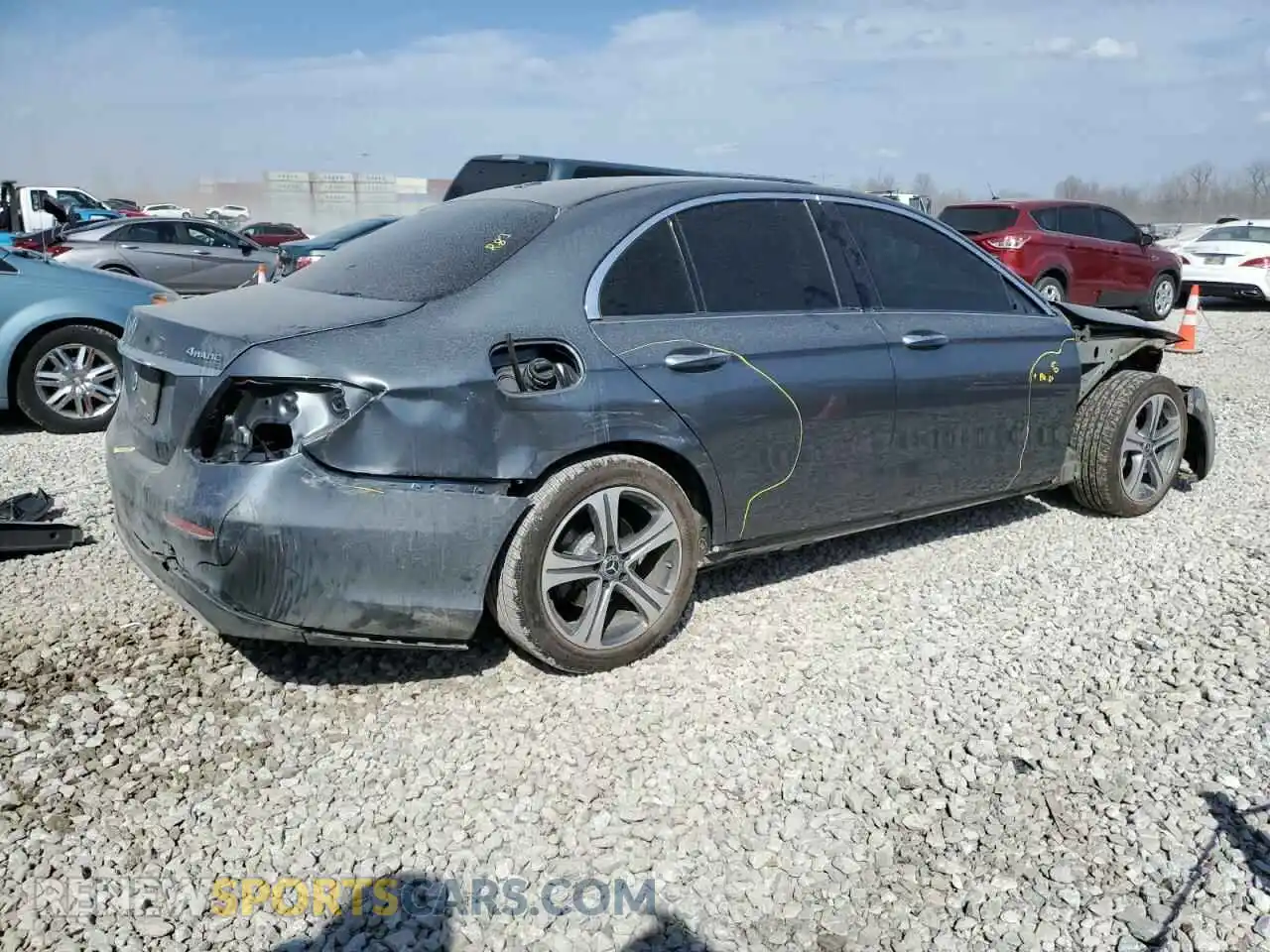 3 Photograph of a damaged car WDDZF8EB0LA719526 MERCEDES-BENZ E-CLASS 2020