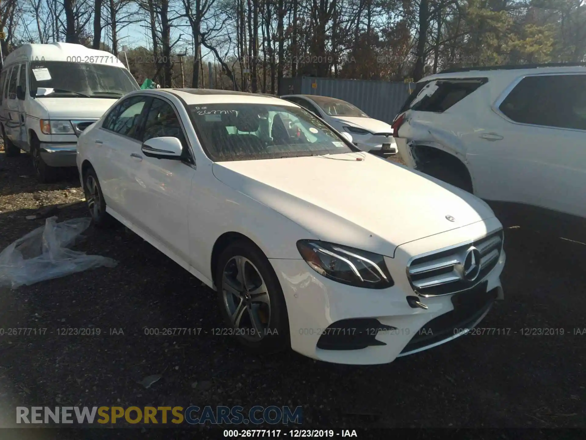 1 Photograph of a damaged car WDDZF8EB0LA721499 MERCEDES-BENZ E-CLASS 2020