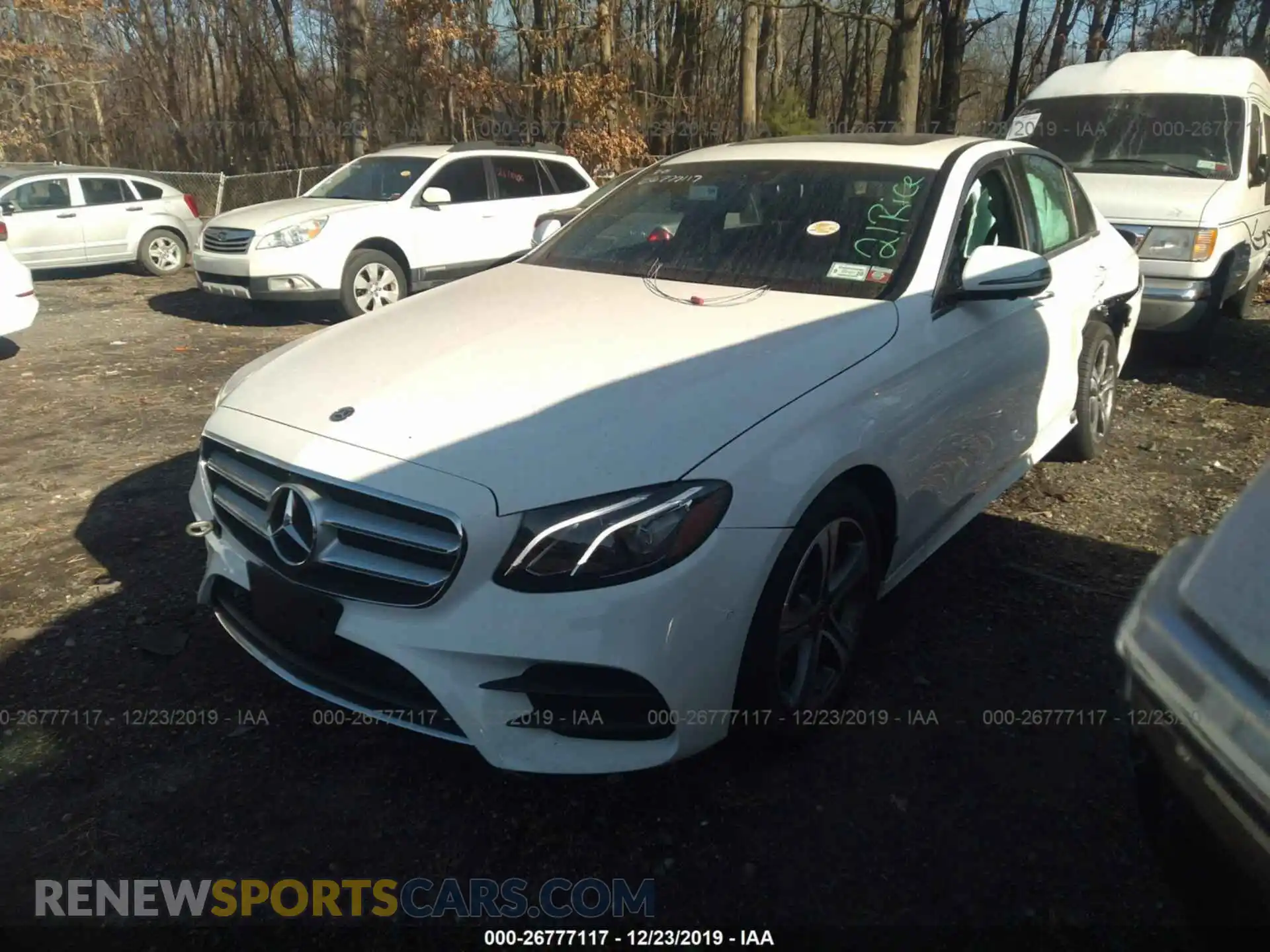 2 Photograph of a damaged car WDDZF8EB0LA721499 MERCEDES-BENZ E-CLASS 2020