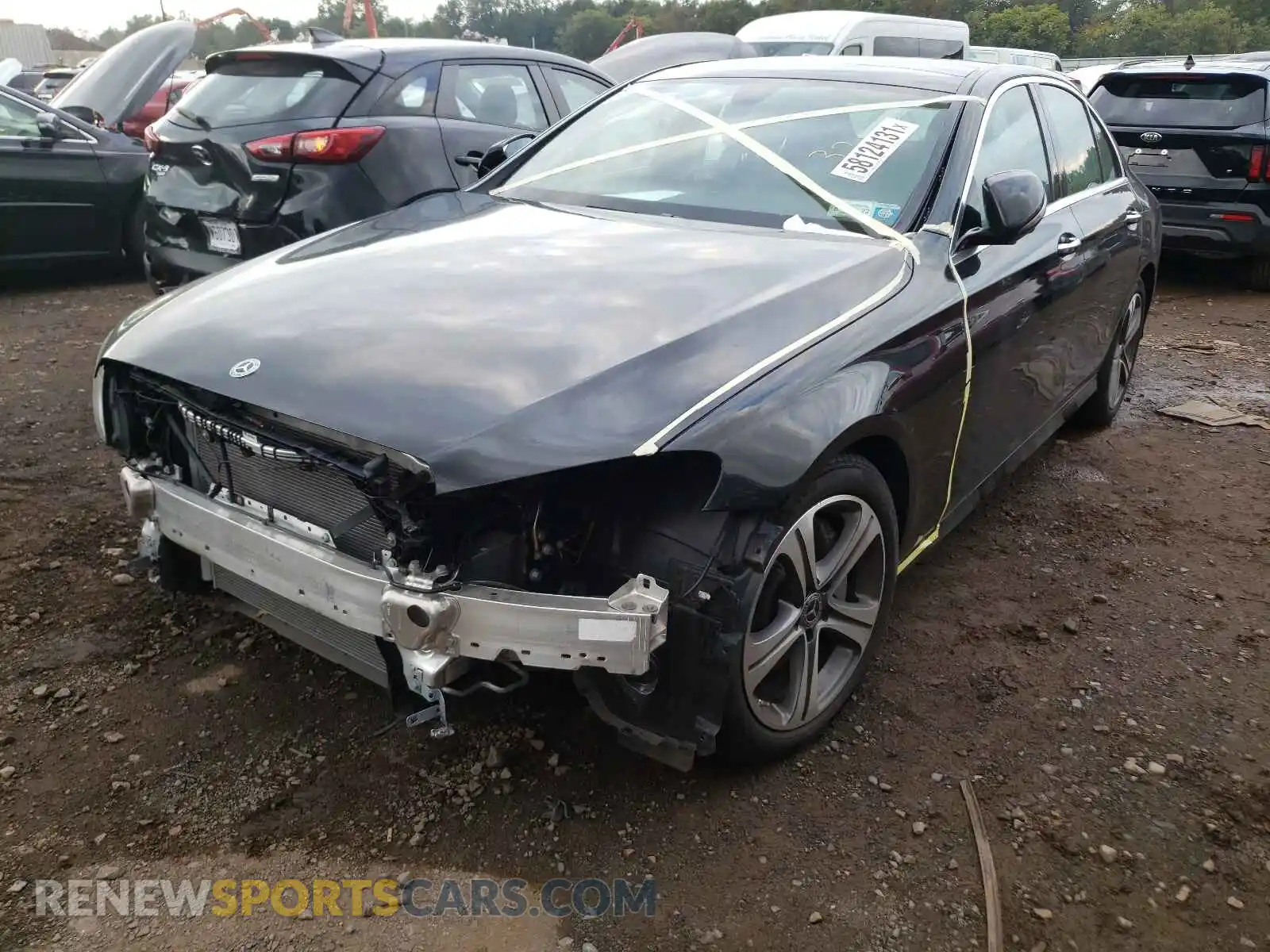2 Photograph of a damaged car WDDZF8EB1LA712388 MERCEDES-BENZ E-CLASS 2020