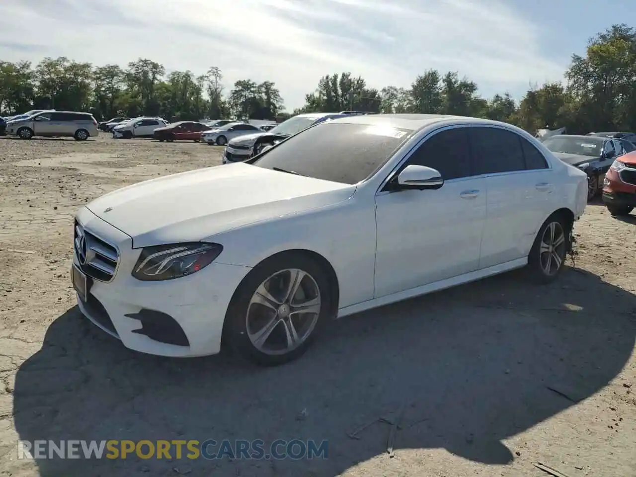 1 Photograph of a damaged car WDDZF8EB1LA719261 MERCEDES-BENZ E-CLASS 2020