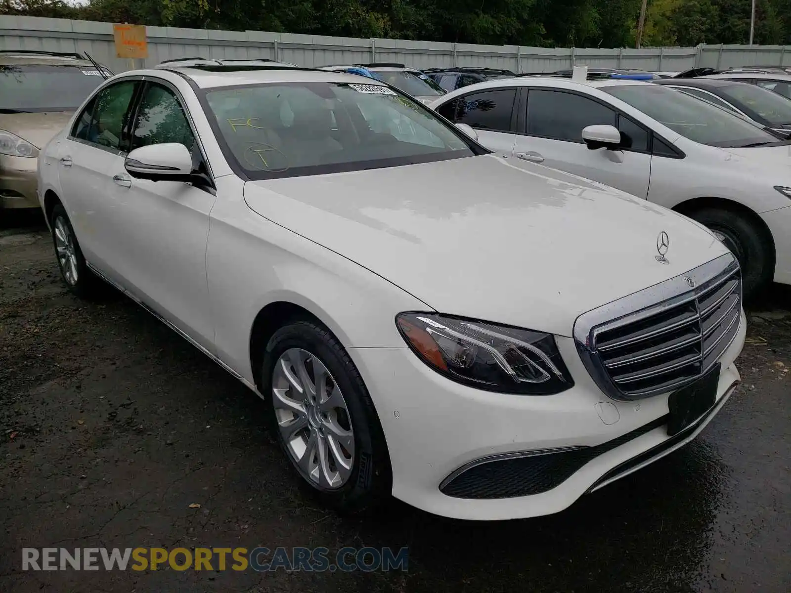1 fotografías del automóvil dañado WDDZF8EB1LA734343 MERCEDES-BENZ E-CLASS 2020