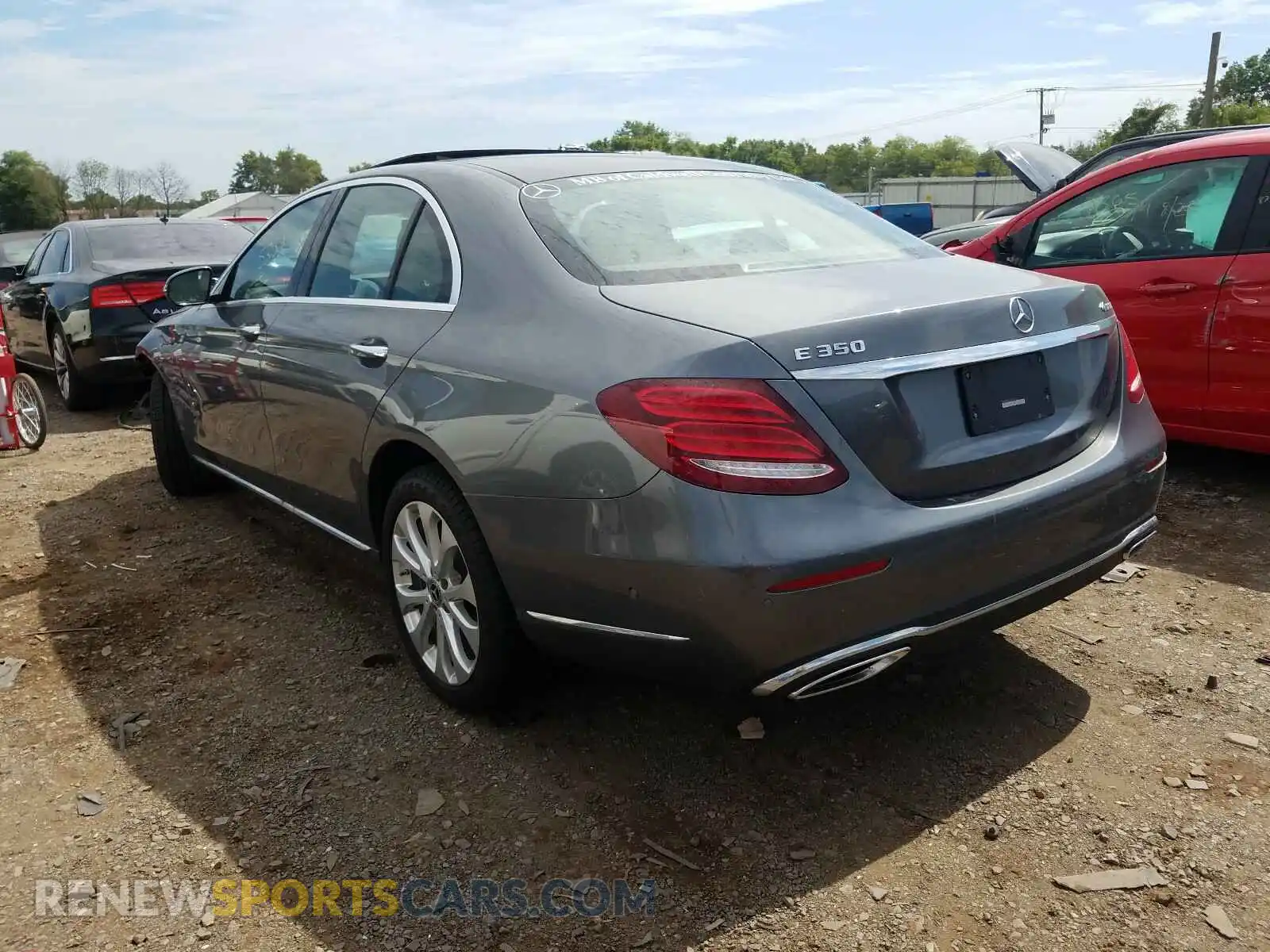 3 Photograph of a damaged car WDDZF8EB2LA700962 MERCEDES-BENZ E CLASS 2020