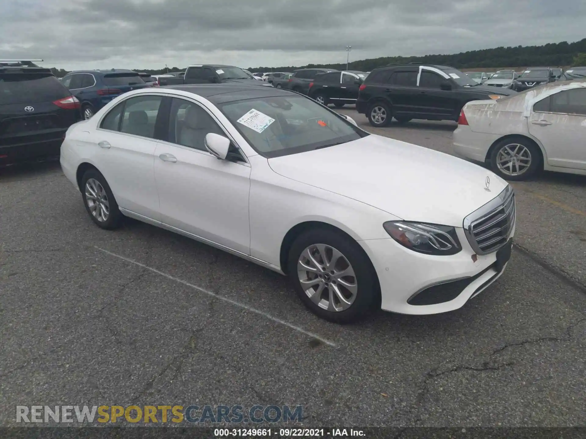 1 Photograph of a damaged car WDDZF8EB2LA740376 MERCEDES-BENZ E-CLASS 2020