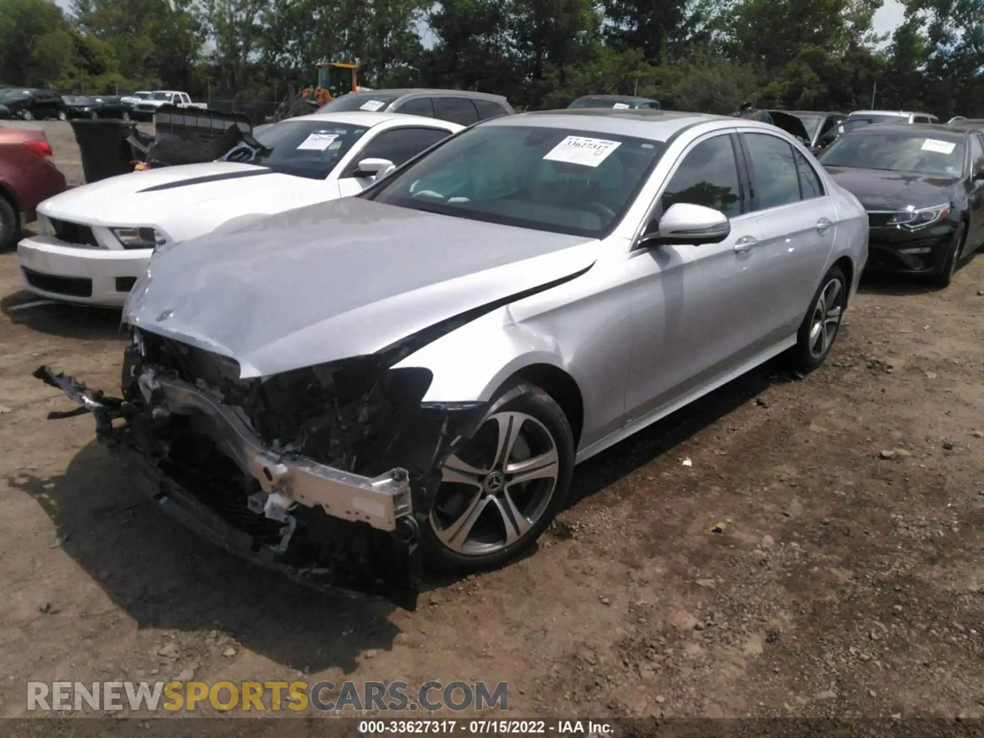 2 Photograph of a damaged car WDDZF8EB2LA742032 MERCEDES-BENZ E-CLASS 2020