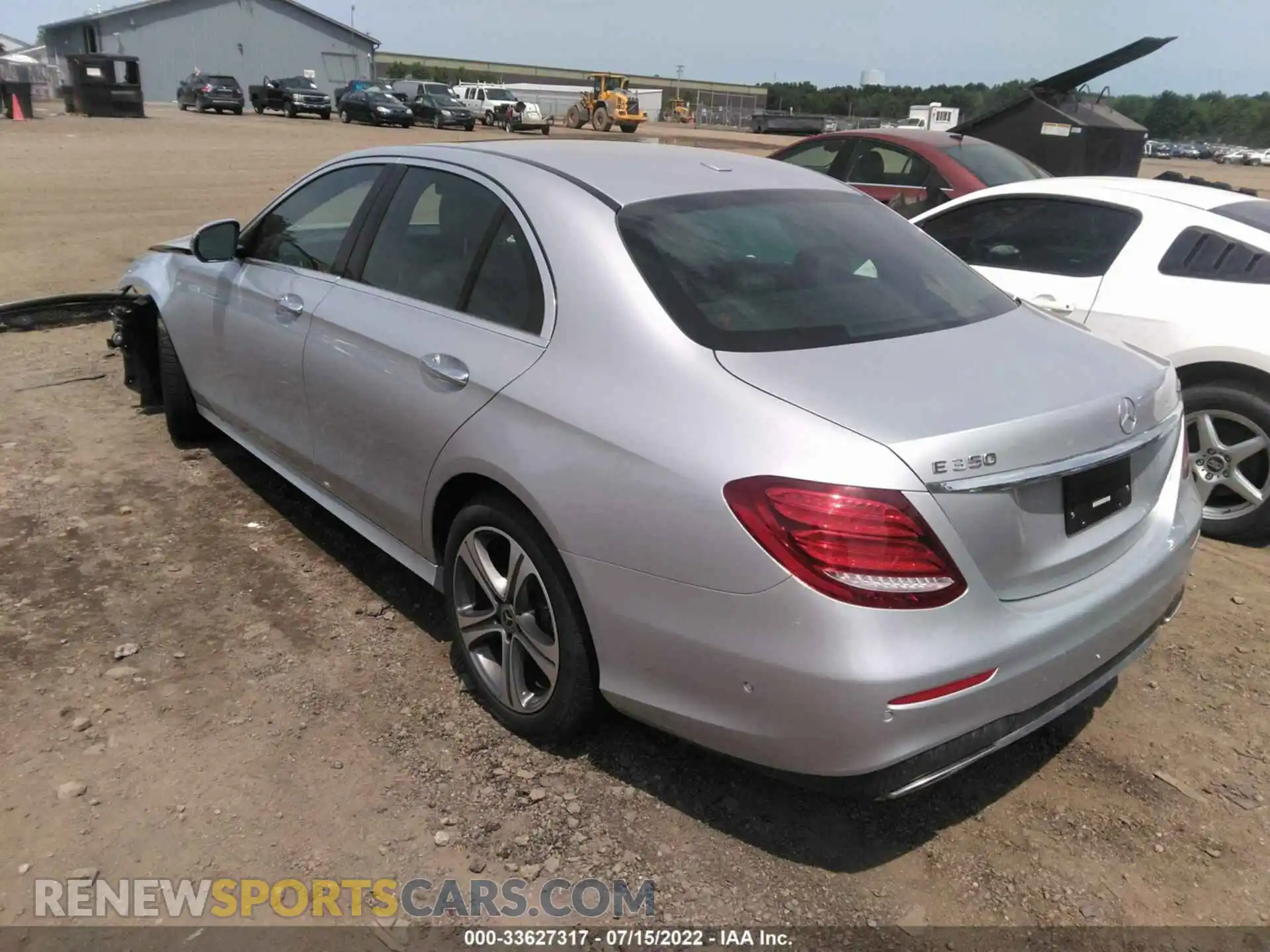 3 Photograph of a damaged car WDDZF8EB2LA742032 MERCEDES-BENZ E-CLASS 2020