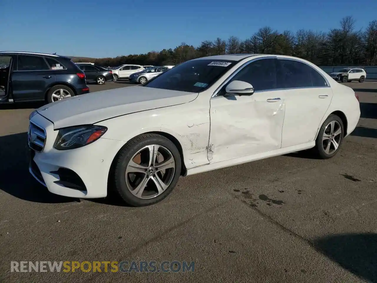 1 Photograph of a damaged car WDDZF8EB3LA715227 MERCEDES-BENZ E-CLASS 2020