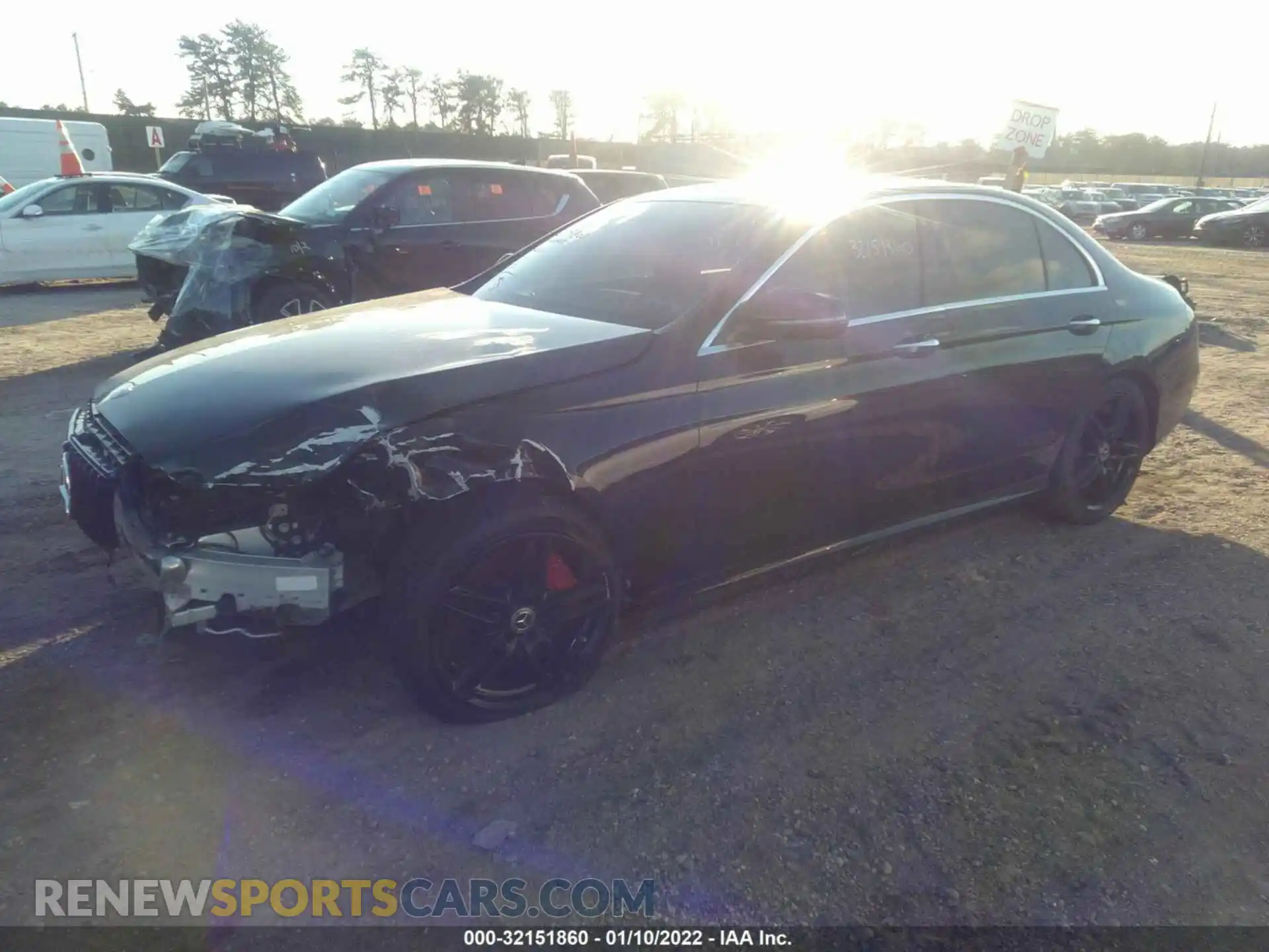 2 Photograph of a damaged car WDDZF8EB5LA735849 MERCEDES-BENZ E-CLASS 2020