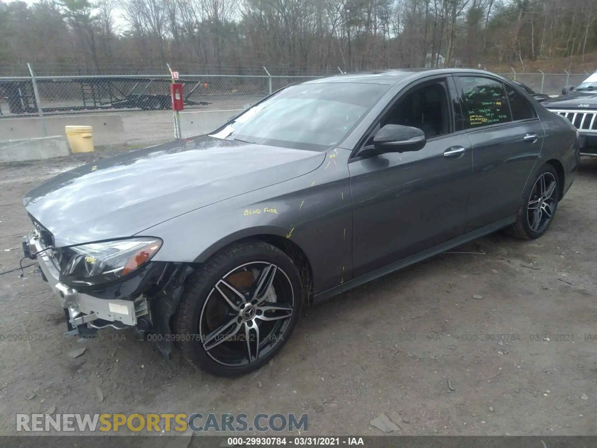 2 Photograph of a damaged car WDDZF8EB6LA714489 MERCEDES-BENZ E-CLASS 2020