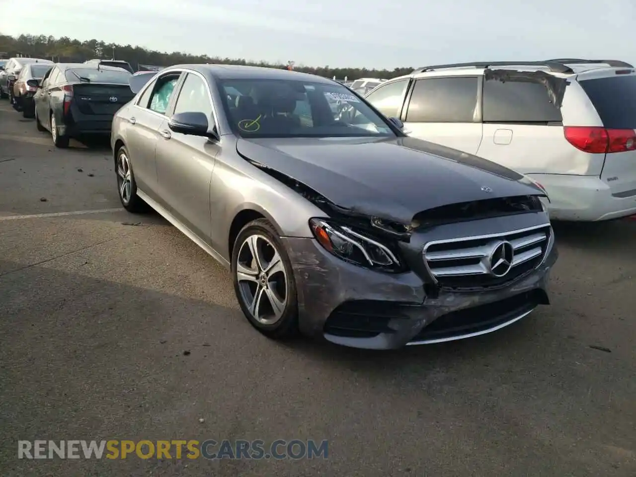 1 Photograph of a damaged car WDDZF8EB6LA746066 MERCEDES-BENZ E-CLASS 2020