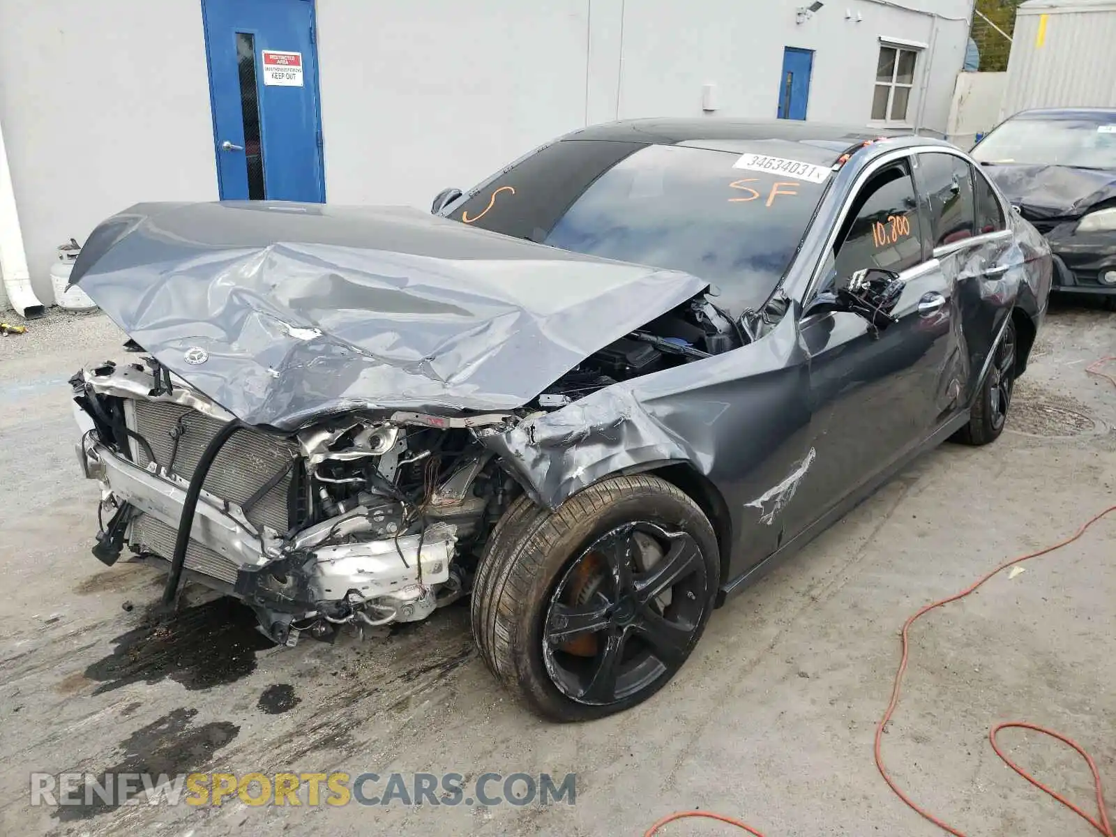 2 Photograph of a damaged car WDDZF8EB9LA709786 MERCEDES-BENZ E CLASS 2020