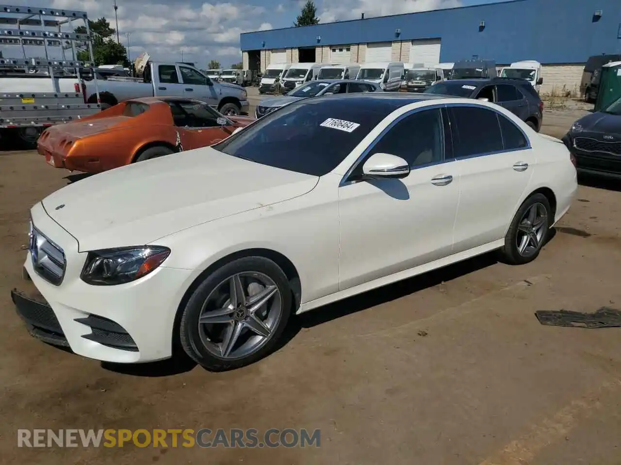 1 Photograph of a damaged car WDDZF8EB9LA728404 MERCEDES-BENZ E-CLASS 2020