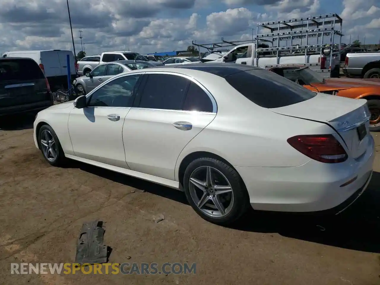 2 Photograph of a damaged car WDDZF8EB9LA728404 MERCEDES-BENZ E-CLASS 2020