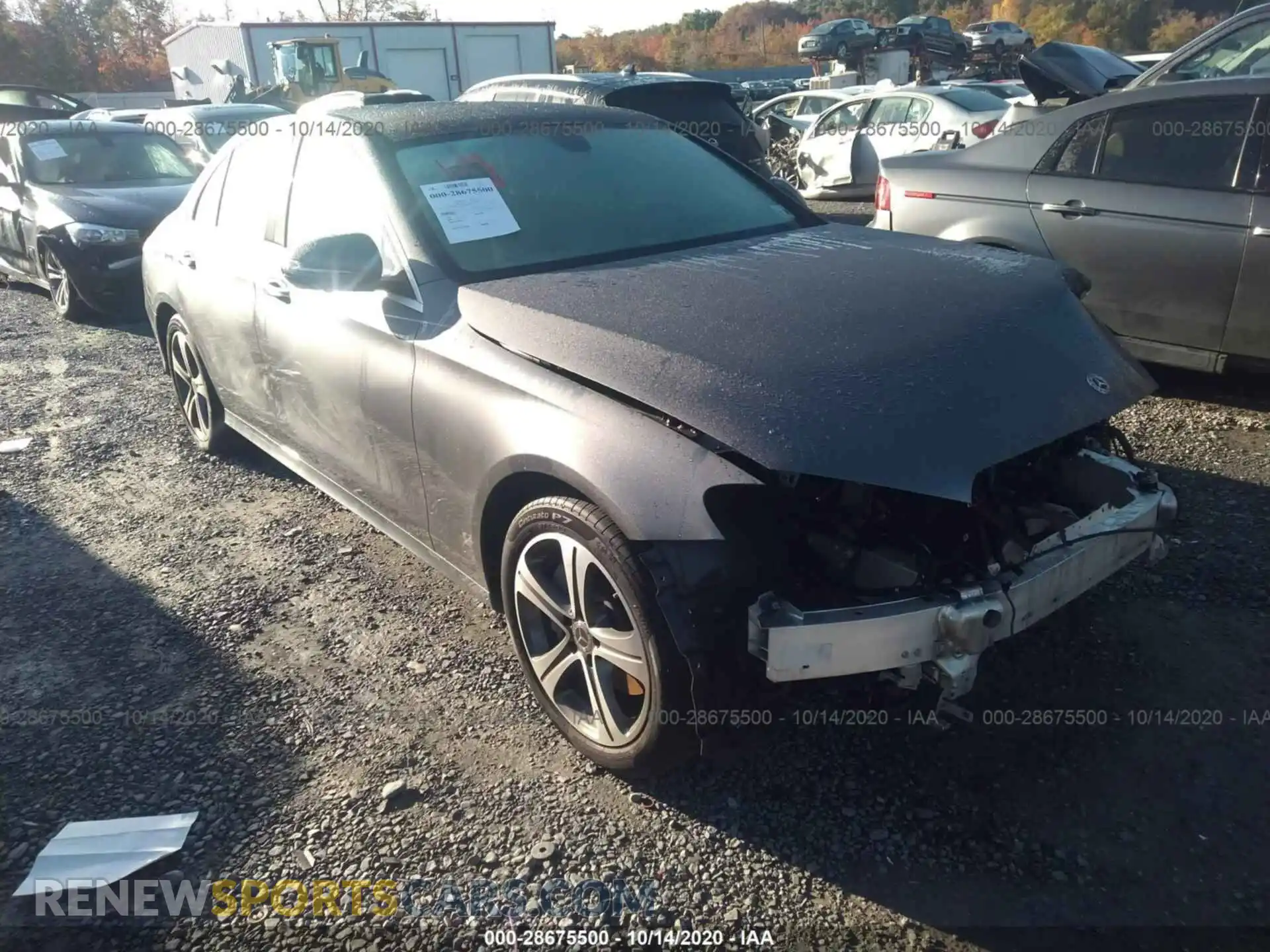 1 Photograph of a damaged car WDDZF8EBXLA699138 MERCEDES-BENZ E-CLASS 2020