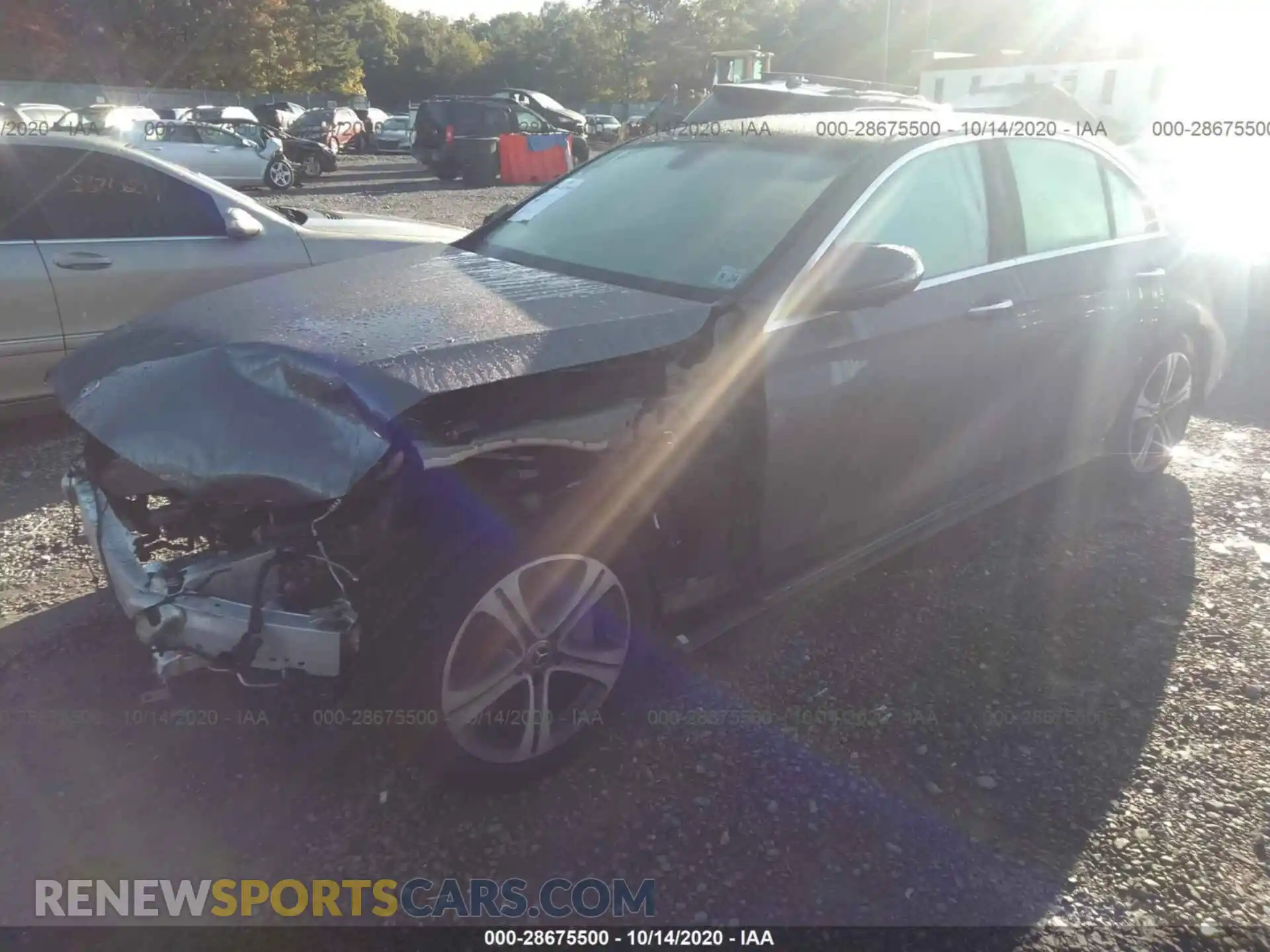 2 Photograph of a damaged car WDDZF8EBXLA699138 MERCEDES-BENZ E-CLASS 2020