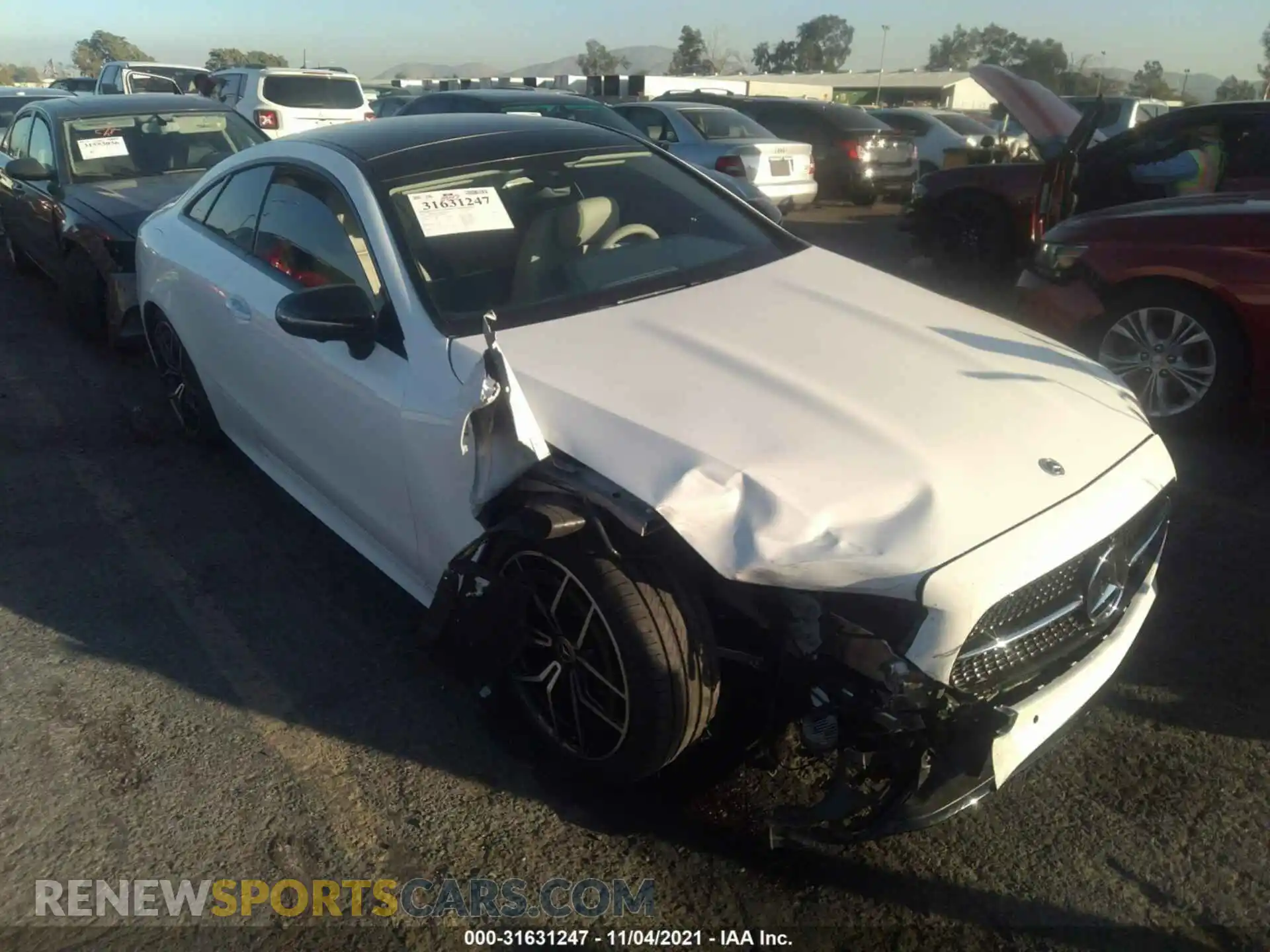 1 Photograph of a damaged car W1K1J5JB3MF169355 MERCEDES-BENZ E-CLASS 2021