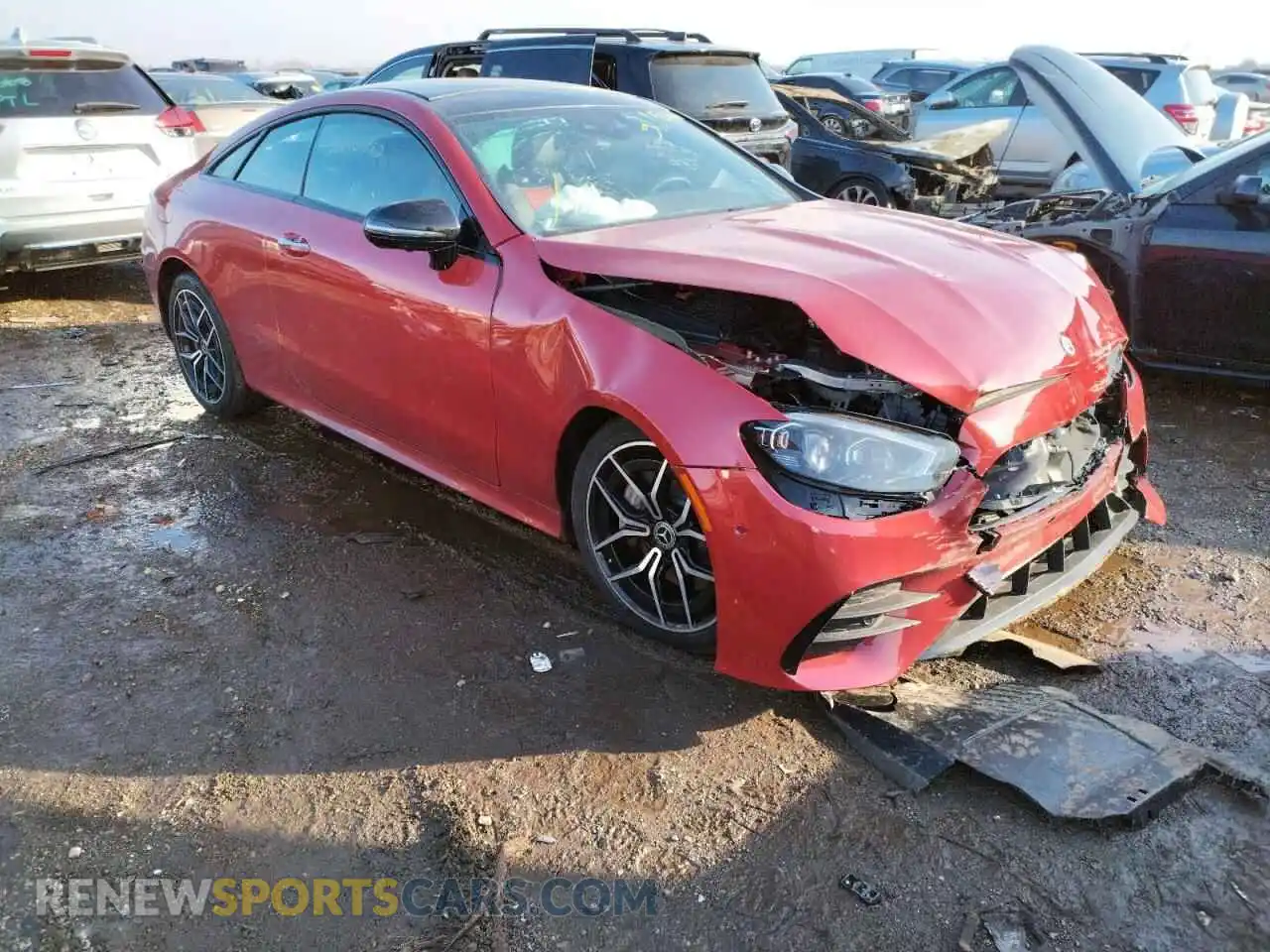 1 Photograph of a damaged car W1K1J5KB3MF171783 MERCEDES-BENZ E-CLASS 2021