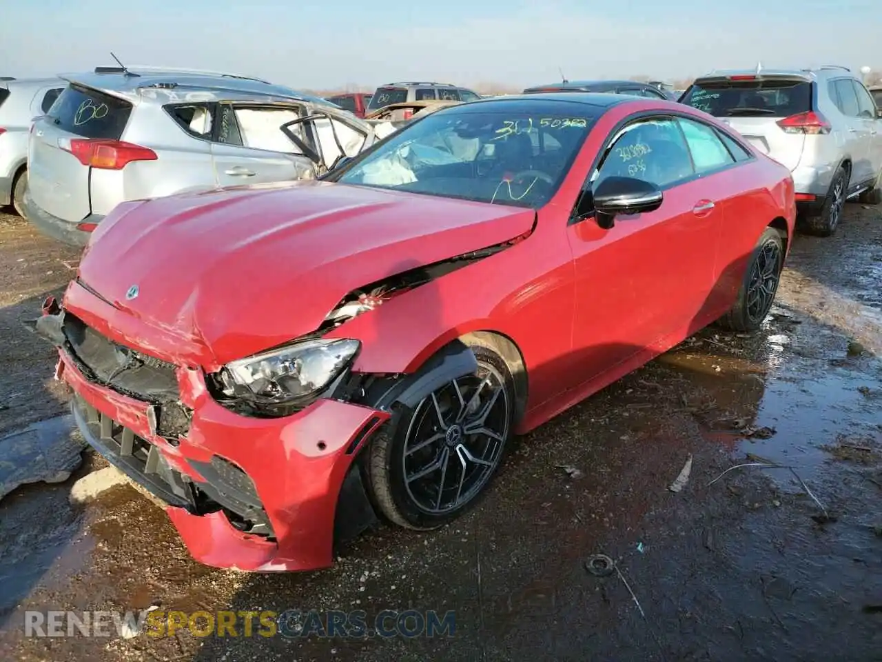 2 Photograph of a damaged car W1K1J5KB3MF171783 MERCEDES-BENZ E-CLASS 2021
