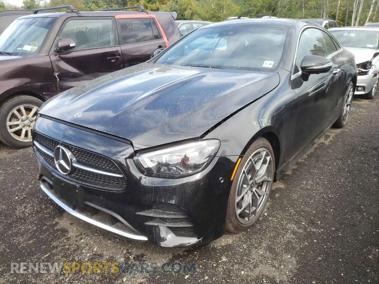 2 fotografías del automóvil dañado W1K1J5KBXMF163180 MERCEDES-BENZ E-CLASS 2021