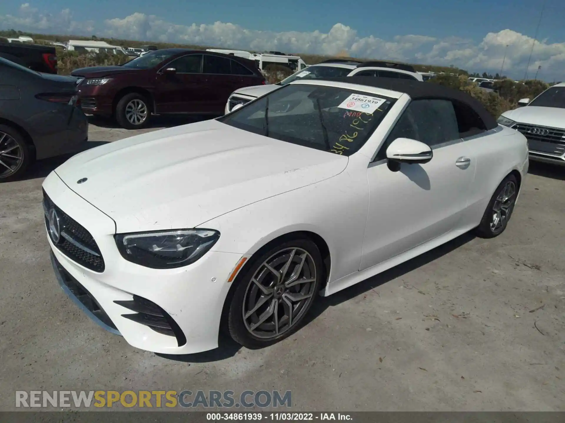 2 Photograph of a damaged car W1K1K5JB9MF150127 MERCEDES-BENZ E-CLASS 2021