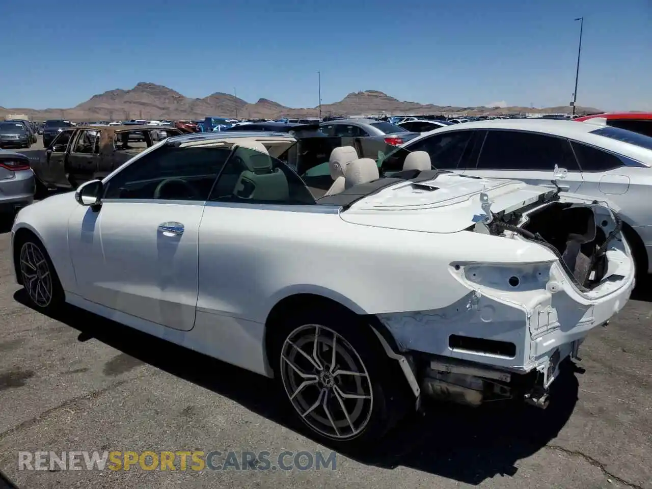 2 Photograph of a damaged car W1K1K5JB9MF158843 MERCEDES-BENZ E-CLASS 2021