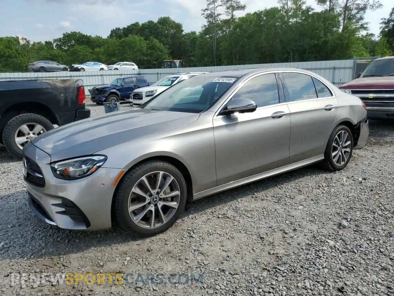 1 Photograph of a damaged car W1KZF5KB1MA951718 MERCEDES-BENZ E-CLASS 2021
