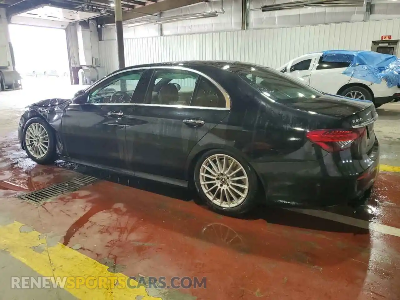 2 Photograph of a damaged car W1KZF5KB1MA955266 MERCEDES-BENZ E-CLASS 2021