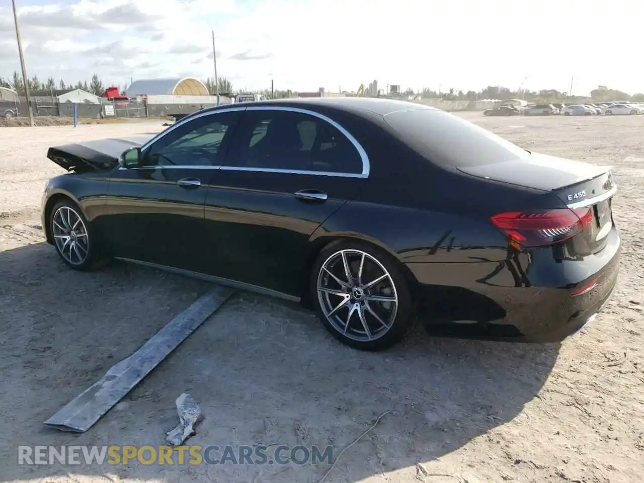 2 Photograph of a damaged car W1KZF5KB3MB002407 MERCEDES-BENZ E-CLASS 2021