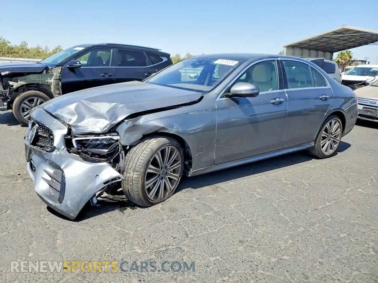 1 Photograph of a damaged car W1KZF5KB4MA908569 MERCEDES-BENZ E-CLASS 2021