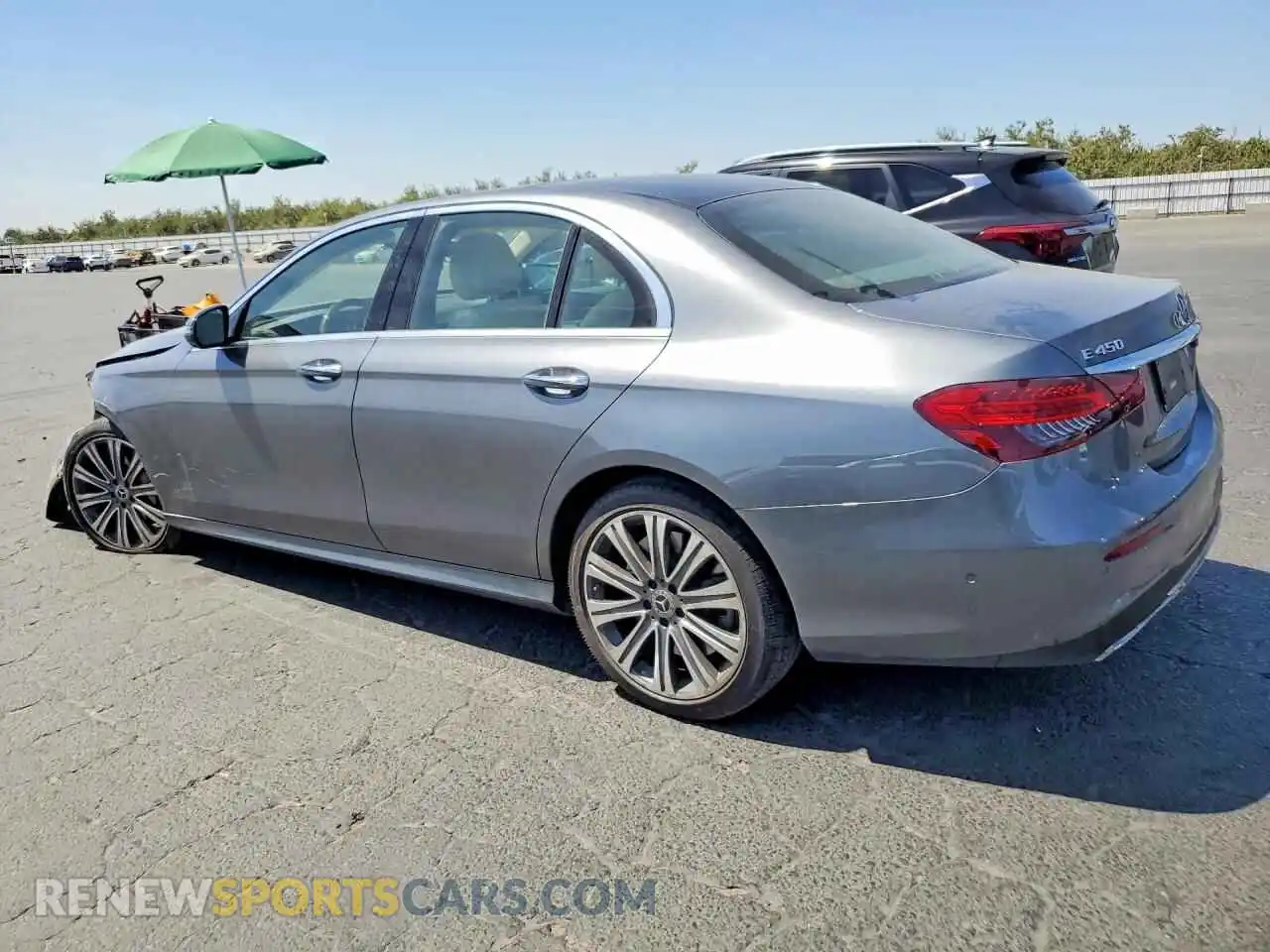 2 Photograph of a damaged car W1KZF5KB4MA908569 MERCEDES-BENZ E-CLASS 2021