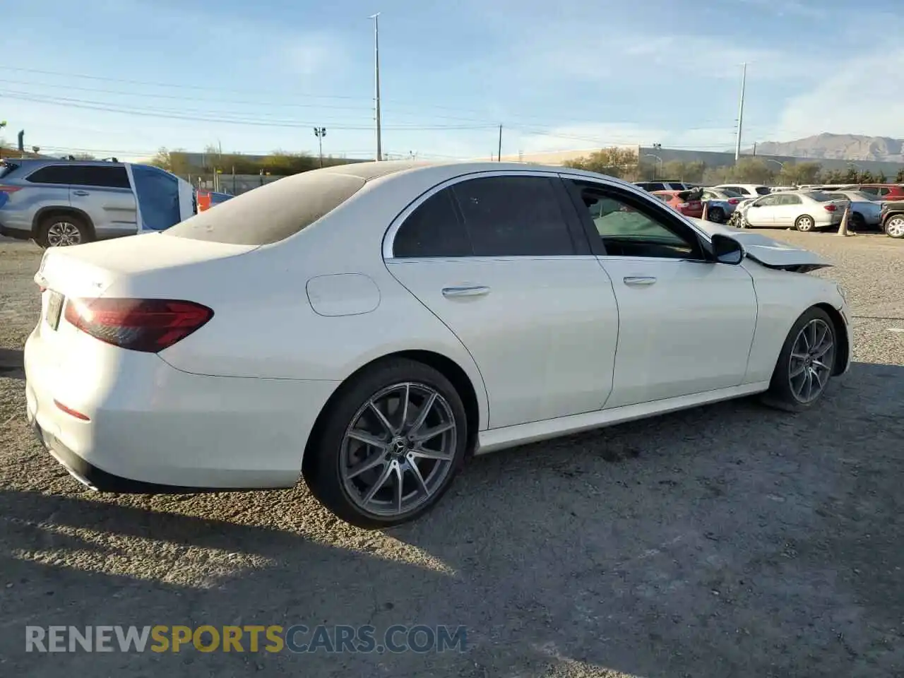 3 Photograph of a damaged car W1KZF5KB7MA935054 MERCEDES-BENZ E-CLASS 2021