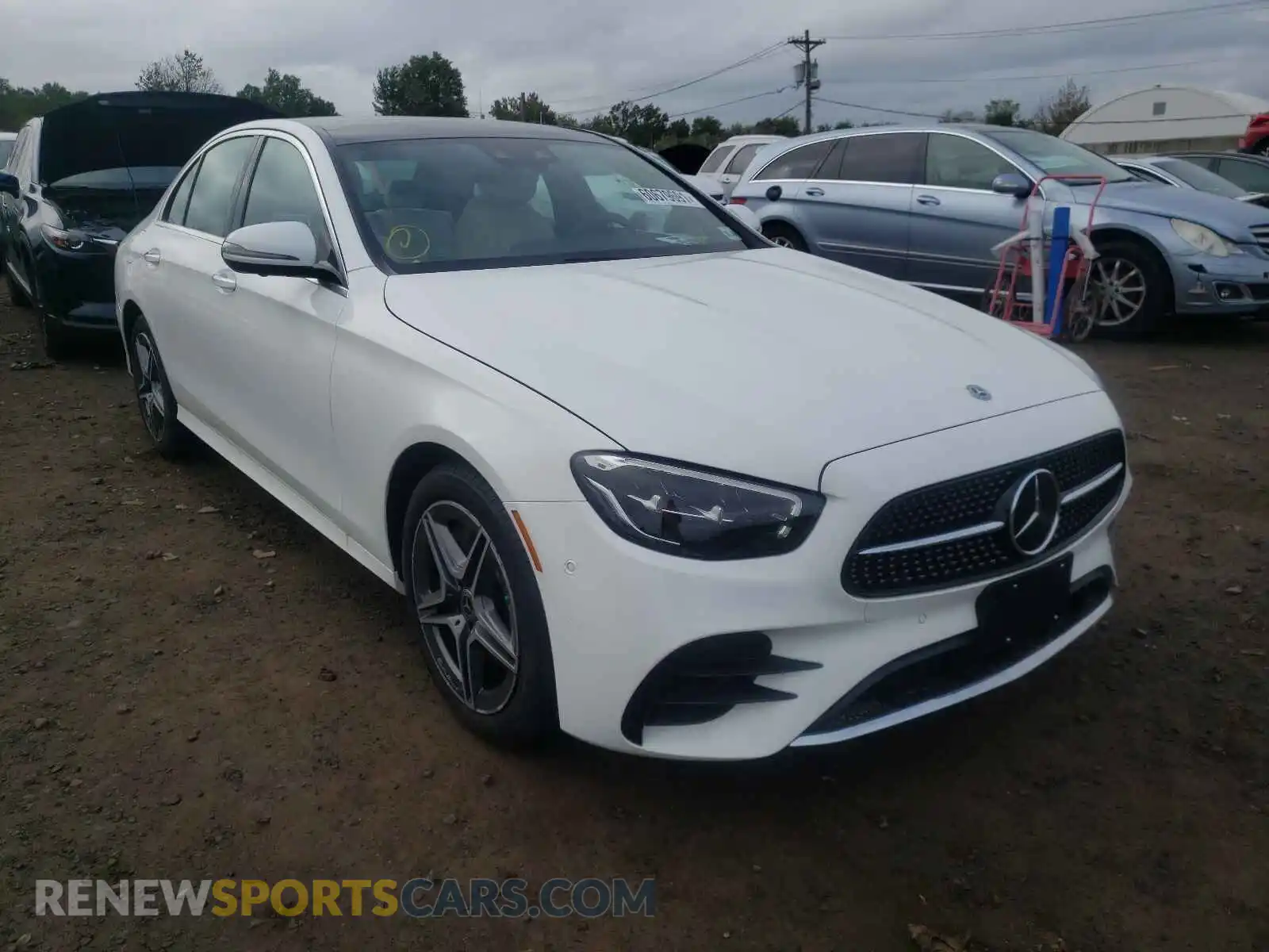 1 Photograph of a damaged car W1KZF5KB8MA970041 MERCEDES-BENZ E-CLASS 2021