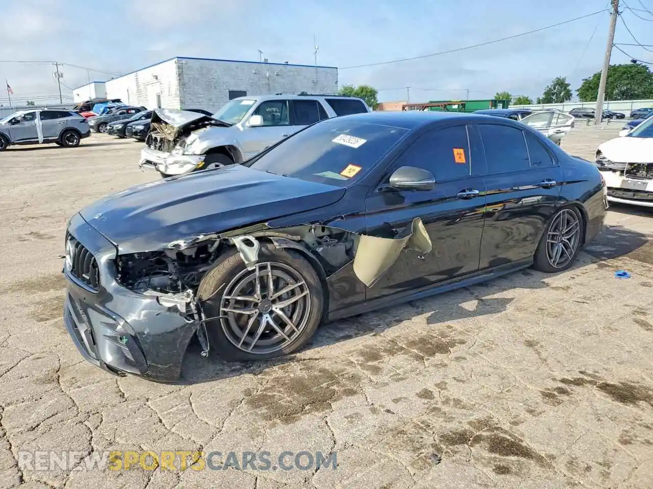 1 Photograph of a damaged car W1KZF6BB3MA942783 MERCEDES-BENZ E-CLASS 2021